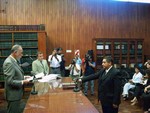 Juramento del Dr. Miguel Angel Lemir